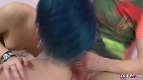 Hair blue